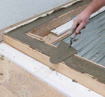 Støpe badegulv Støpe badegulv